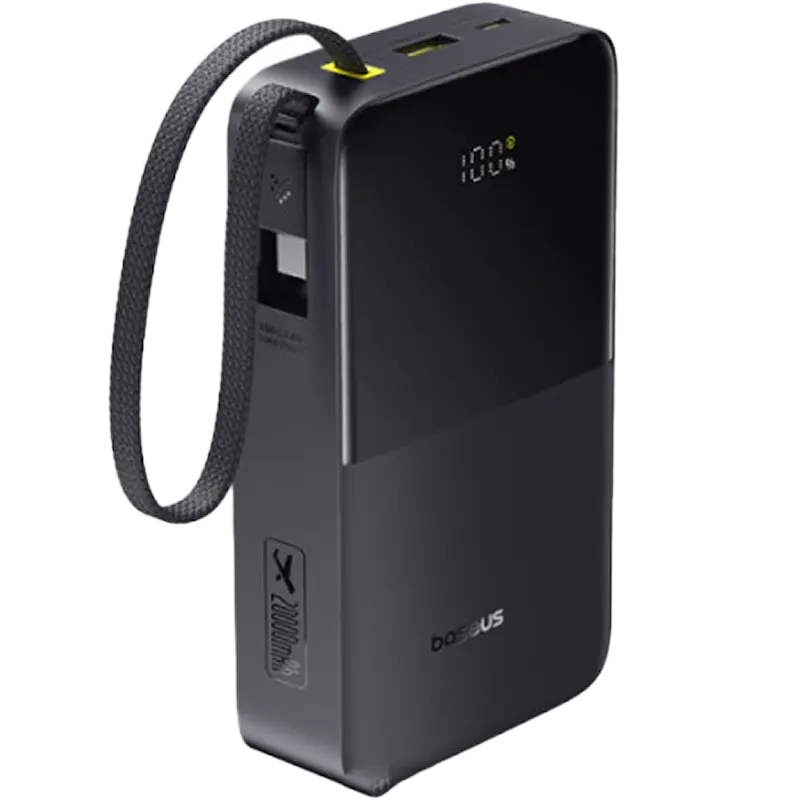 Baseus EnerFill FC51 Bipow 2 Power Bank 20000mAh 22.5W Black 1 Mascom International.webp